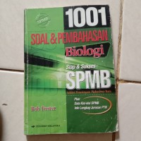Image of 1001 Plus Soal Dan Pembahasan Biologi Siap Sukses SPMB