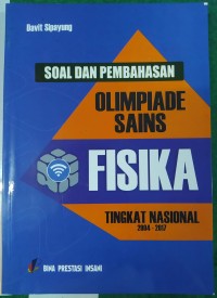 Image of Soal dan Pembahasan Olimpiade Fisika SMA Tingkat Nasional 2004 - 2017