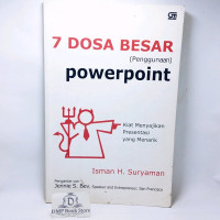 Image of 7 Dosa Besar (Penggunaan) Power Point