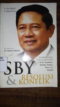 Image of SBY DAN RESOLUSI KONFLIK