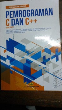 Image of Pemrograman C dan C++