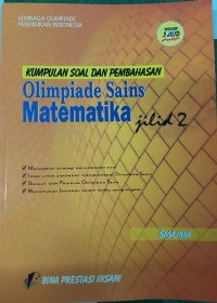 Image of Kumpulan Soal dan Pembahasan Olimpiade Sains Matematika Jilid 2