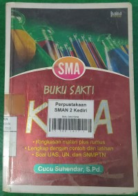 Image of Buku Sakti Kimia SMA