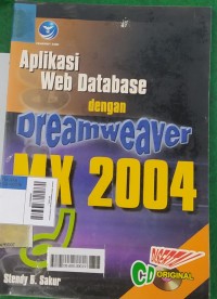 Image of Aplikasi WEB Database dengan Dreamweaver MX 2004