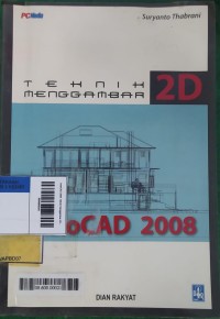 Image of AutoCAD 2008: Teknik Menggambar 2D