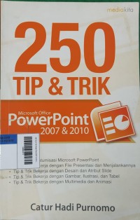 Image of 250 Tip & Trik Power Point 2007 & 2010