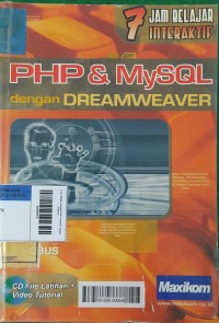 Image of 7 Jam Belajar Interaktif PHP & MySQL dengan Dreamweaver