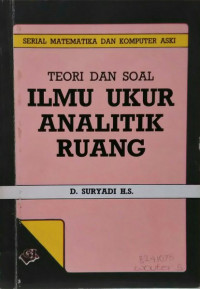 Image of Teori dan Soal Ilmu Ukur Analitik Ruang