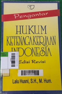 Image of Pengantar Hukum Ketenagakerjaan Indonesia