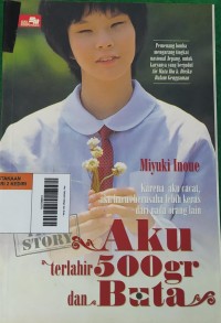 Image of Aku Terlahir  500gr dan Buta