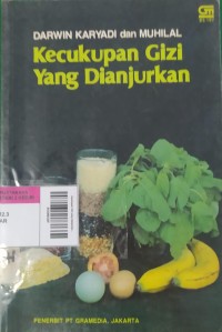 Image of Kecukupan Gizi yang Dianjurkan