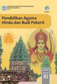 Image of Buku Paket Pendidikan Agama Hindu dan Budi Pekerti kelas XI