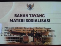 Image of Bahan Tayang Materi Sosialisasi Pancasila, UUD NRI Tahun 1945, NKRI dan Bhinneka Tunggal Ika