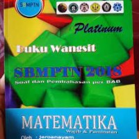 Image of Buku Wangsit SBMPTN 2018 Soal Dan Pembahasan Per Bab Matematika Wajib dan Peminatan