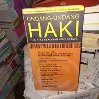 Image of Undang - Undang HAKI (Hak Atas Kekayaan Intelektual)
